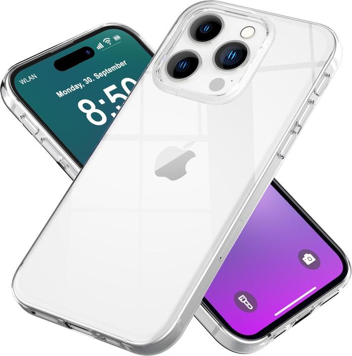 Produktbild Nalia Klare Transparente Silikon Hülle (Apple iPhone 16 Pro Max)