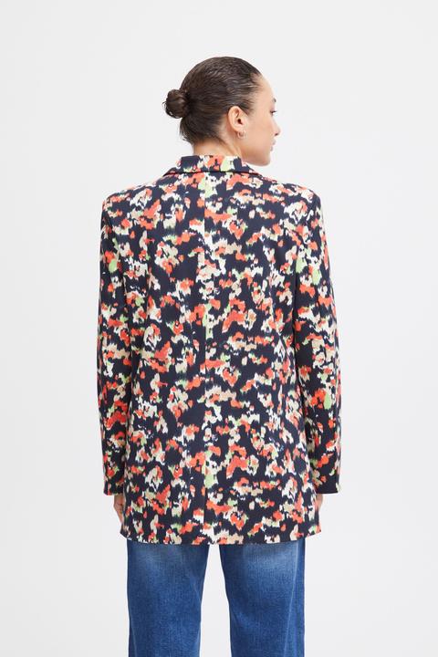 Actual product image Ichi IHKATE PRINT OVERSIZE BL 20120502 (L)