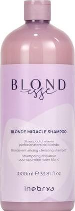 Produktbild Inebrya Blondesse Blonde Miracle Shampoo odżywczy szampon do włosów blond 1000ml (1000 ml, Flüssiges Shampoo)