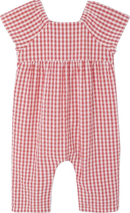Vertbaudet Mädchen Baby Overall mit Schmetterlingsärmeln
