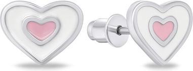 Brilio Silver - Decent silver earrings EA809WP