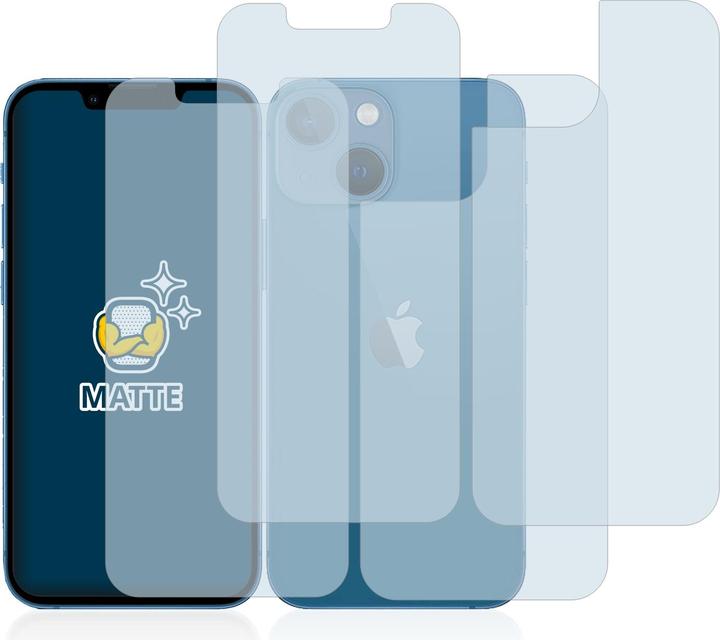 Image du produit BROTECT Film de protection antireflet Protection d'écran mat (2 pièce(s), Apple iPhone 13 mini)