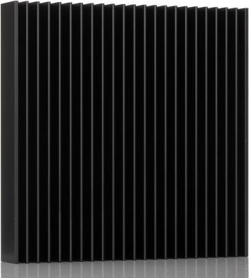 Actual product image Rs Pro ABL Components 100 heat sinks for universal square aluminium 0.39°C/W, 150mm x 150mm x 25mm