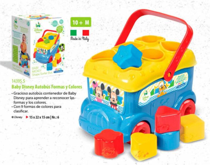 Actual product image Clementoni Mickey Mouse Vormenhuis