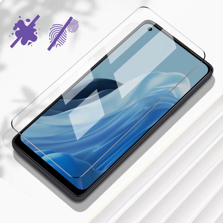 Immagine prodotto Avizar Pellicola protettiva dello schermo in vetro di durezza 9H (1 Pezzo/i, Oppo Reno8 Lite)