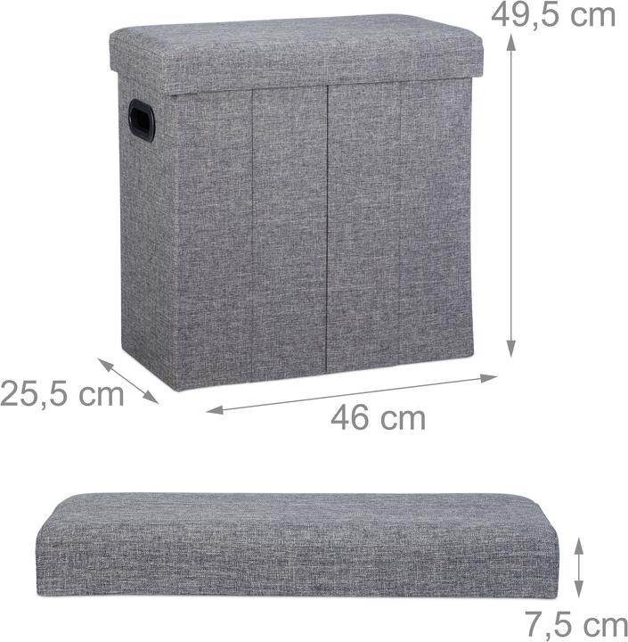 Actual product image Relaxdays Stool