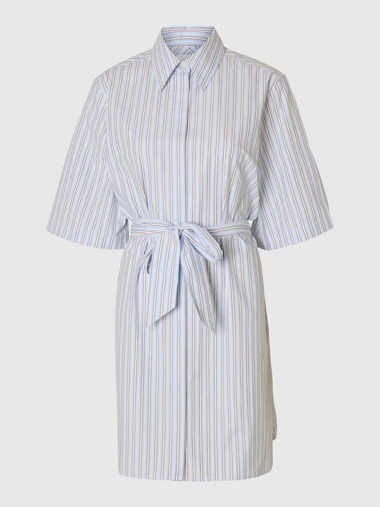 Actual product image Selected Femme Baumwoll Blusenkleid (40)