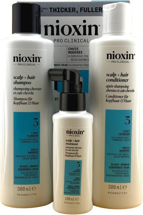 Actual product image Nioxin Scalp + Hair Thickening System 3 (Hair care set)