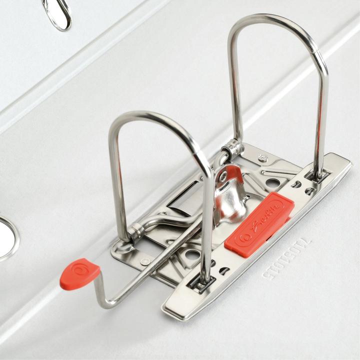 Produktbild Herlitz Ordner maX.file protect, Rückenbreite: 80 mm, orange DIN A4, PP-Kunststoffbezug, Kantenschutz, Einst (A4, 80 mm, 1 Stück)