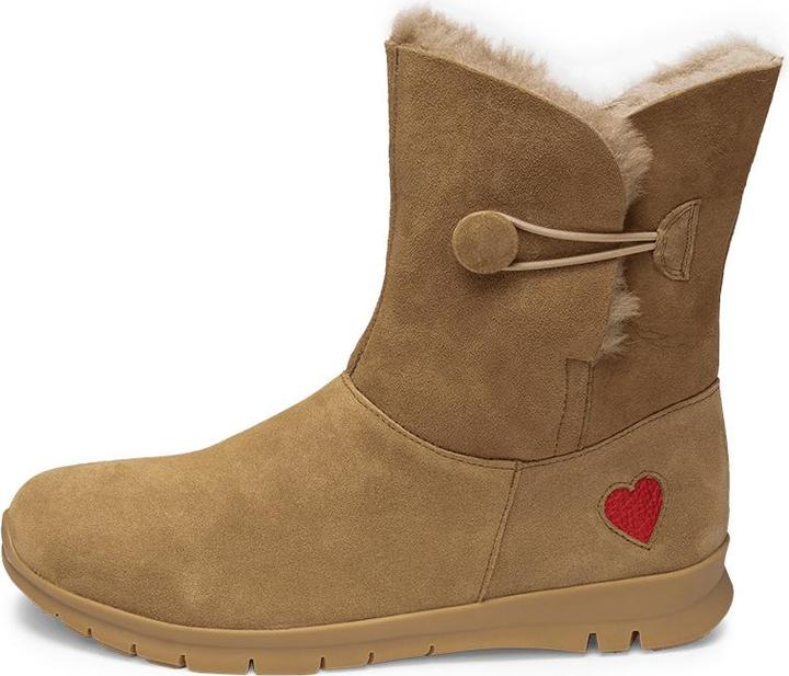 Actual product image Vitaform Stiefeletten Damen Weite H Veloursleder & Doubleface (39)