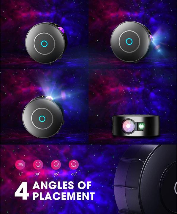 Immagine prodotto Lumina Swiss Proiettore LED per cielo stellato Smart Black