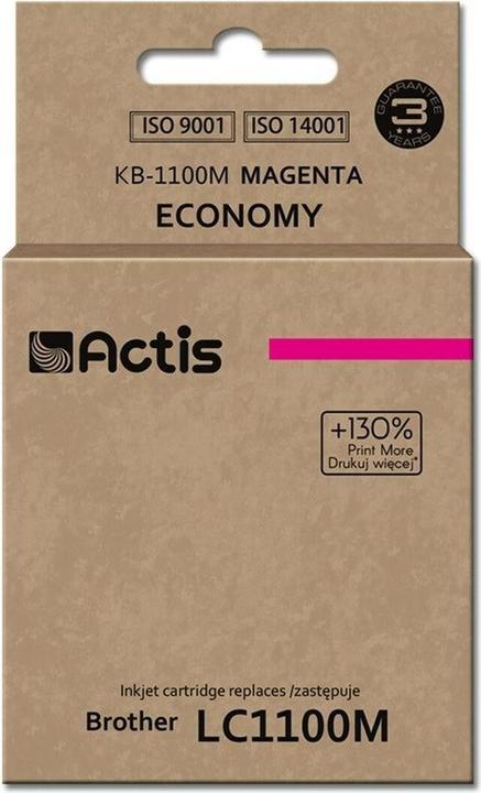 Produktbild Factis KB-1100M ink cartridge for Brother printer LC1100/LC980 magenta - Kompatibel - T (M)