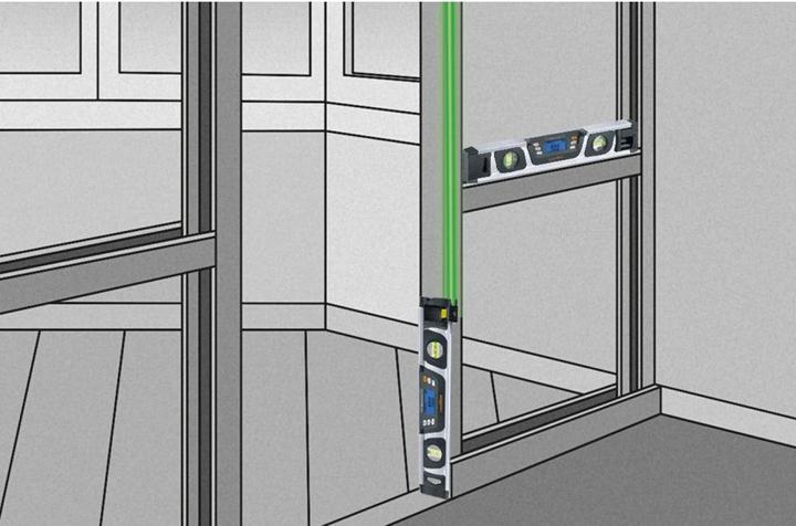 Productafbeelding Laserliner Laserwaterpas met magneet 400mm DigiLevel-LaserG40 (40 cm)
