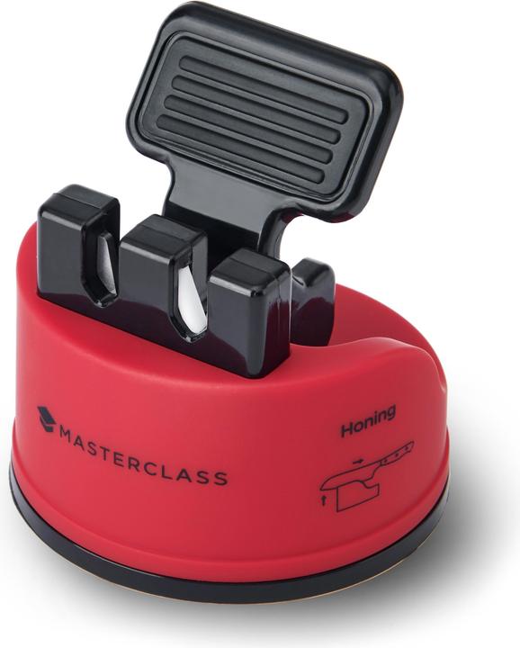 Actual product image Master Class MasterClass Smart Sharp Dual Knife Sharpener, Red