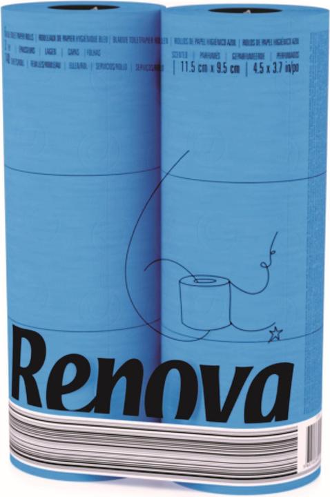 Renova Carta WC blu (6 x)