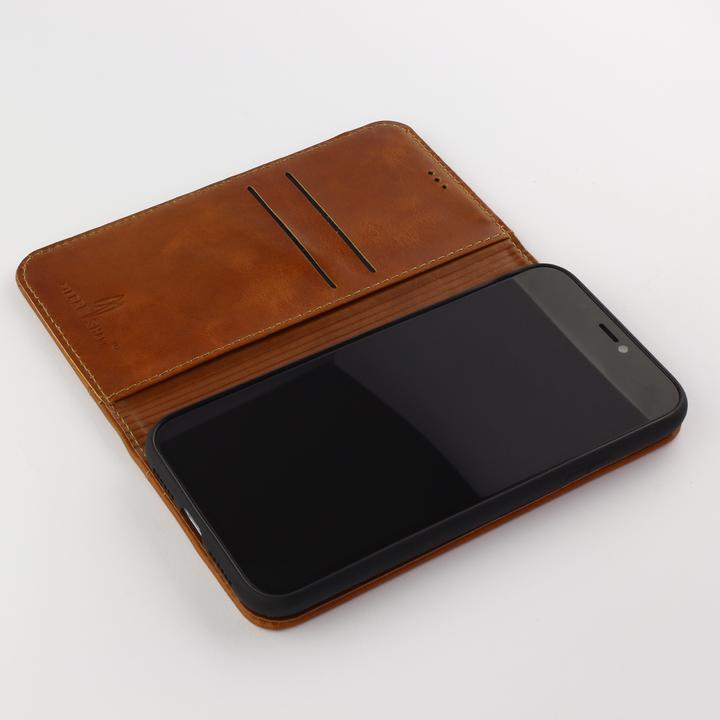 Immagine prodotto Fierre Shann Fourre Flip cuir véritable (Apple iPhone 13 mini)