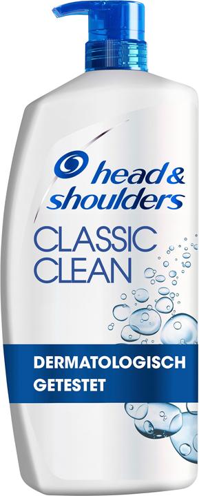 Actual product image Head & Shoulders Classic Clean (900 ml, Liquid shampoo)