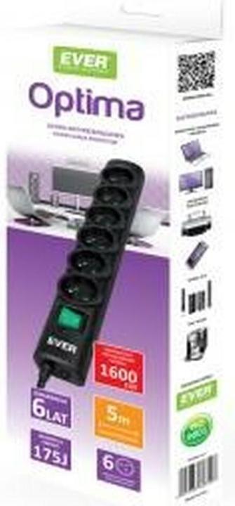 Image du produit Ever Protection antisurtension OPTIMA (6 x, PECO 7/5, 5 m)