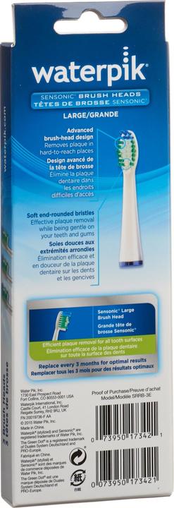 Actual product image Waterpik Brush attachment Standard (3 x)