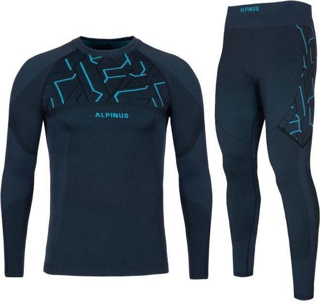 Immagine prodotto Alpinus Tactical Gausdal Set Uomo Grafite-Blu Intimo termoattivo SI8907-SI8911 S (S)