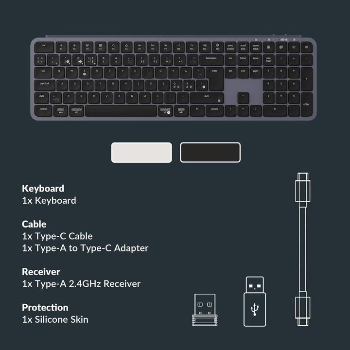 Immagine prodotto Keychron B6 Pro (CH, Senza fili)