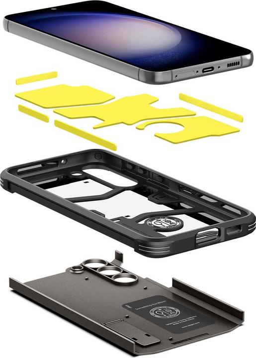 Actual product image Spigen Tough Armor (Samsung Galaxy S23)