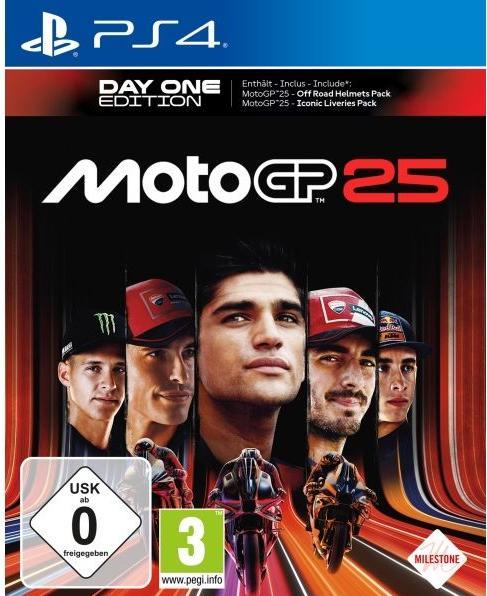 Immagine prodotto Milestone MotoGP 25 Day One Edition (PS4) (PS4, DE)