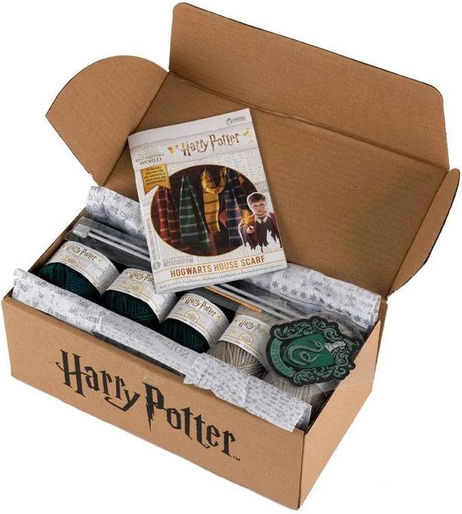 Actual product image Slytherin knitted scarf set