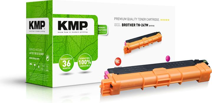 Actual product image KMP Toner replaces TN247M (M)