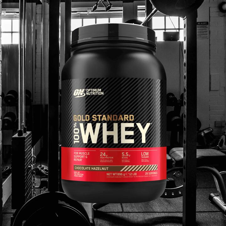 Produktbild Optimum Nutrition Gold Standard 100% Whey (Haselnuss, 1 Stk., 896 g)