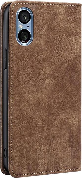 Produktbild Cover-Discount Sony Xperia 5 V - Hülle mit RFID Blocker braun (Sony Xperia 5 V)