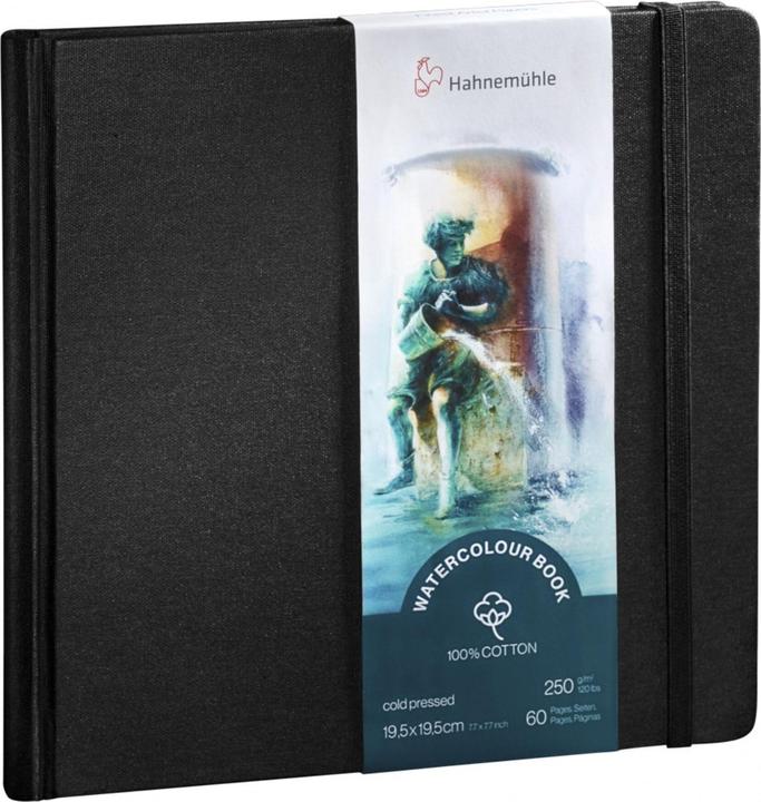 Produktbild Hahnemühle Watercolour Book (Quadrat, Blanko, Harter Einband)