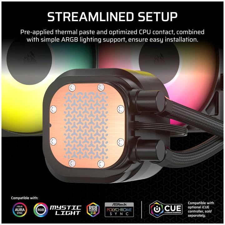 Actual product image Corsair Nautilus 360 RS ARGB