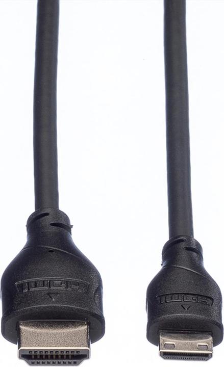 Image du produit Roline mini HDMI (Typ C) — HDMI (Typ A) (2 m, HDMI)