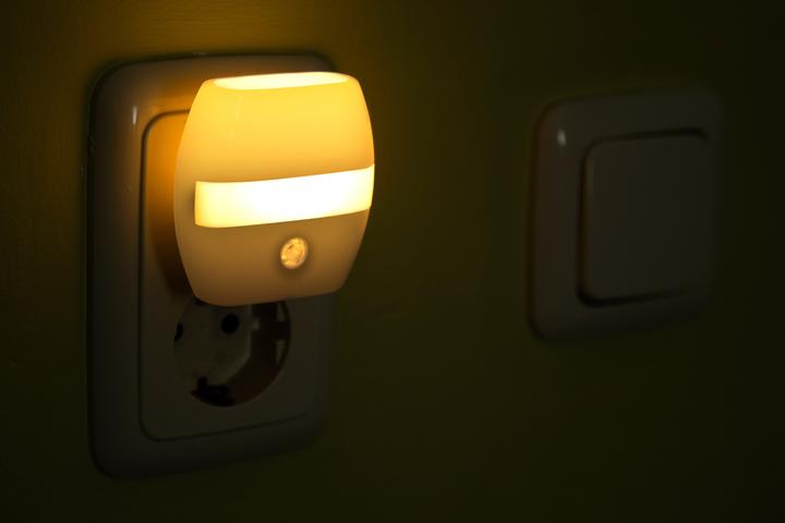 Actual product image Alecto Led night light