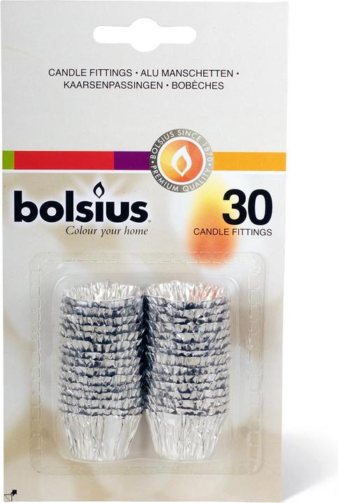 Bolsius Manchettes en aluminium