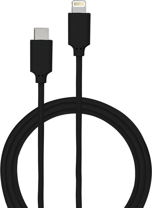 Produktbild Bigben Connected Cable Lightning MFI Type C 1.2m 3A By Bigben Juodas (1.20 m, USB 3.0)