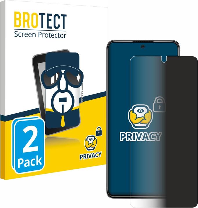 Immagine prodotto BROTECT Pellicola privacy antispia Pellicola di protezione dalla luce blu (2 Pezzo/i, Xiaomi Poco X4 Pro 5G)