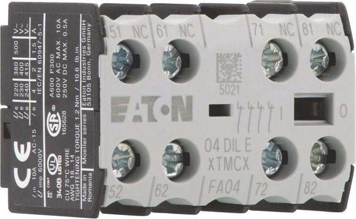 Produktbild Eaton Hilfskontaktblock 4 Öffner