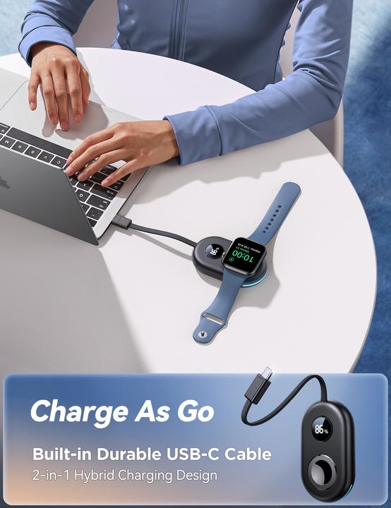Image du produit Joyroom Chargeur pour Apple Watch JR-W09 (black)