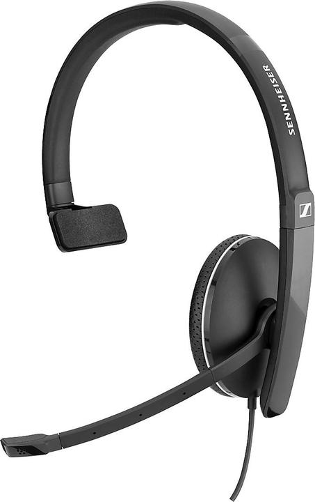 Produktbild Sennheiser Headset SC 135, monaural, mit Klinkenstecker, biegsamer Arm, versch. Ausführungen (Kabelgebunden, USB-A)