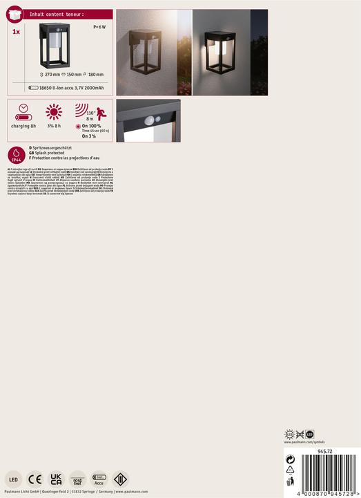 Image du produit Paulmann Marisol (350 lm, IP44)