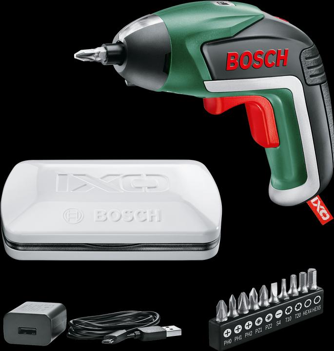 Charger (USB), 10 standard screwdriver bits