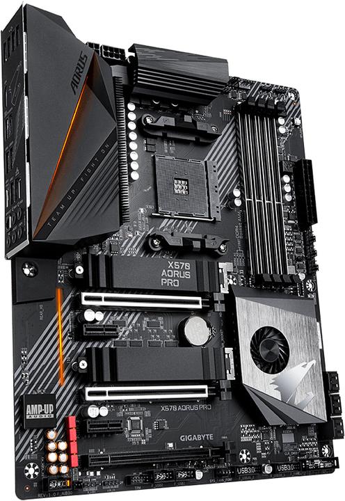 Produktbild Gigabyte X570 Aorus Pro (AM4, AMD X570, ATX)