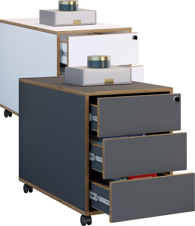Produktbild VCM Büro Rollcontainer Salia 3 Schublade