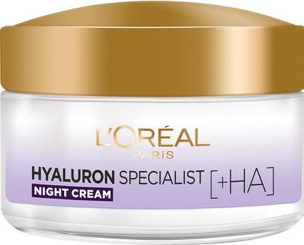 L'Oréal Paris L’Oréal Paris - L'oreal - Hyaluron Specialist Krem Maska Na Noc WypeÅ‚niajÄ…ca PielÄ™gnacja Nawil (50 ml, Nachtcreme)