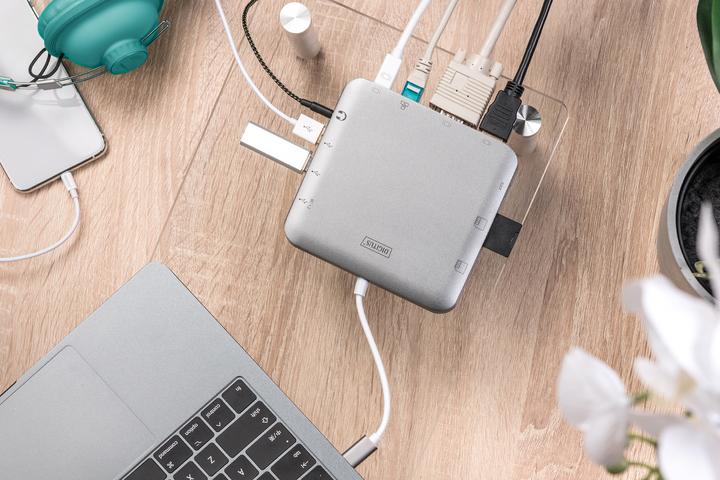 Actual product image Digitus DA-70876 (USB-C, 11 Ports)