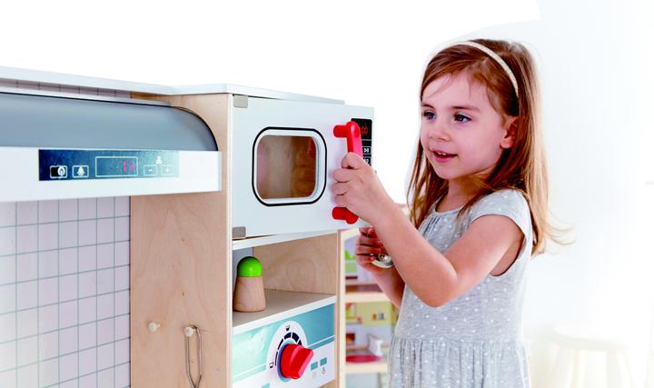 Actual product image Hape Multifunctional play kitchen
