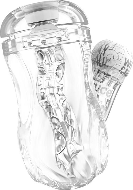 Actual product image Sauce Masturbation Cup - White