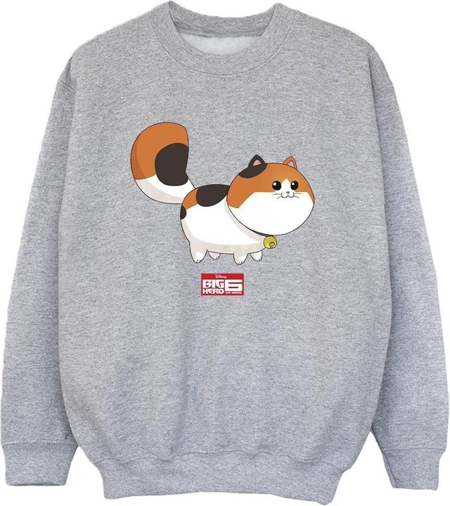 Disney Big Hero 6 Baymax Kitten Pose Sweatshirt Jungen (140, 146)
